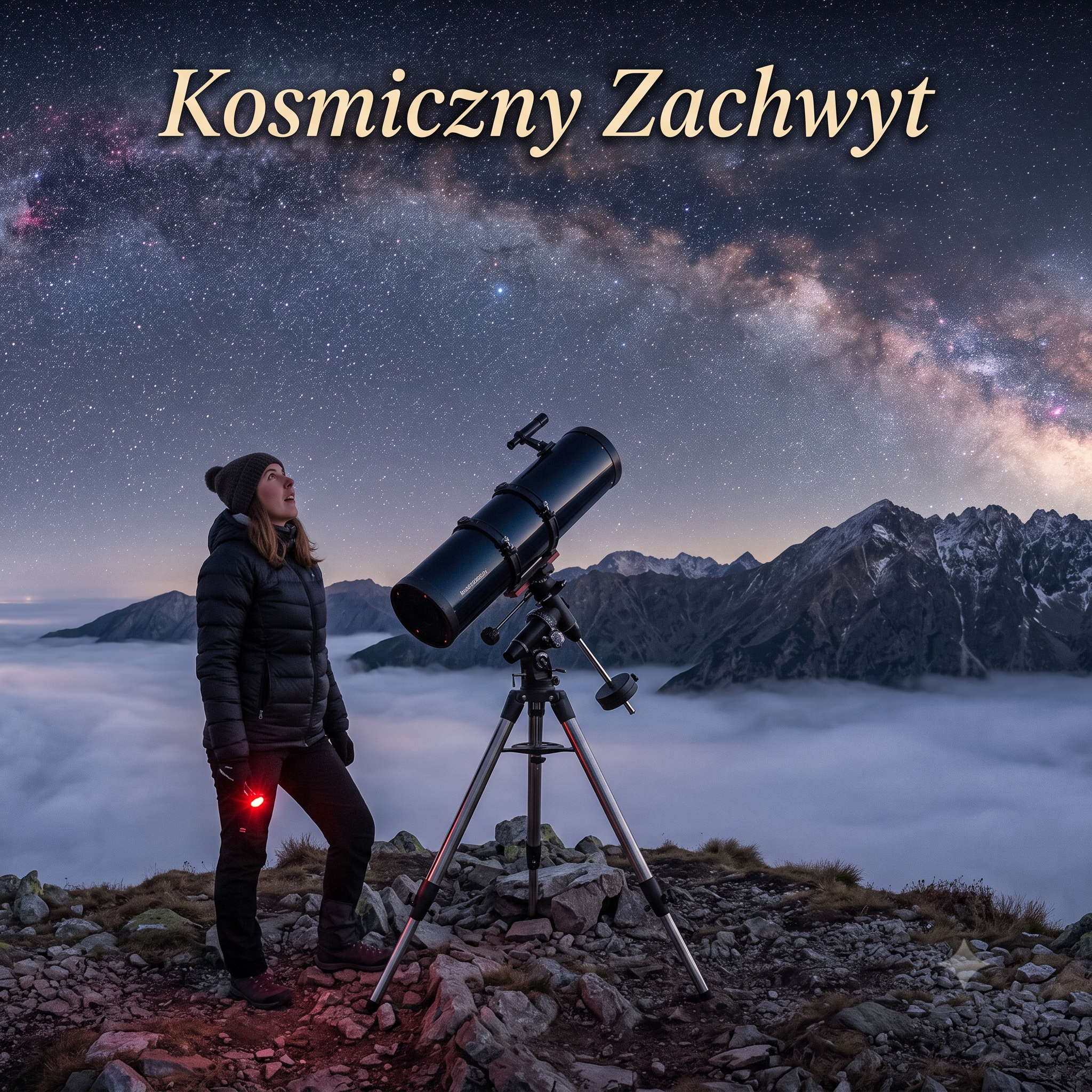 Okładka ﻿KOSMICZNY ZACHWYT