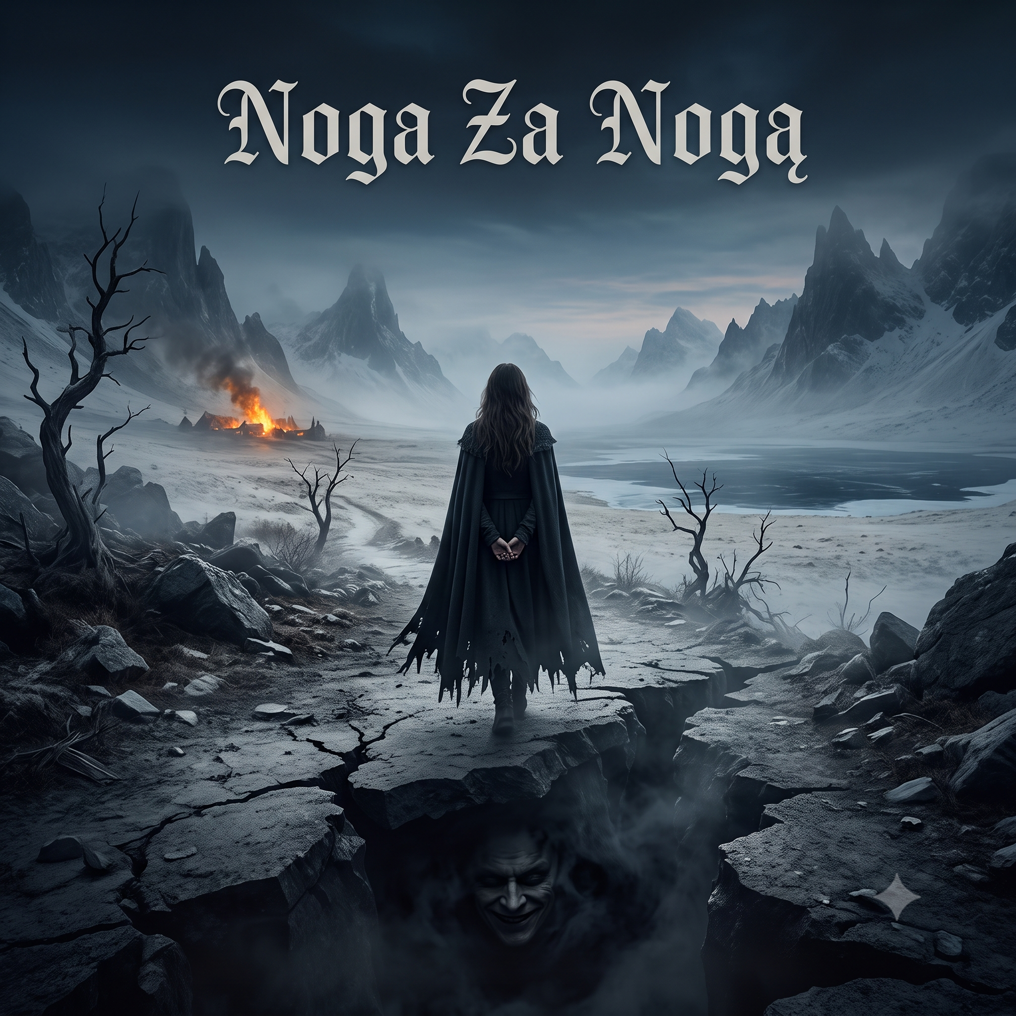 Okładka ﻿NOGA ZA NOGĄ