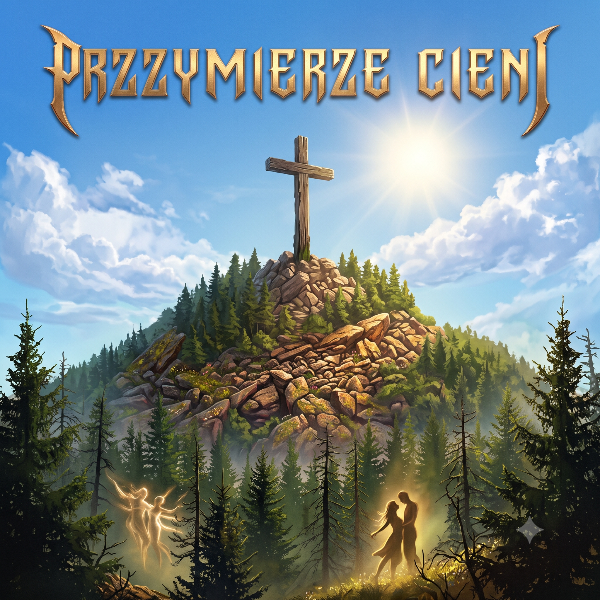 Okładka ﻿PRZYMIERZE CIENI