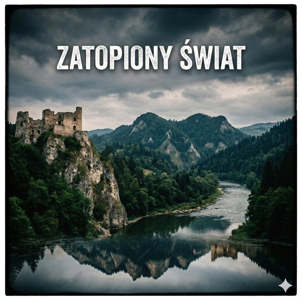 Okładka ﻿ZATOPIONY ŚWIAT