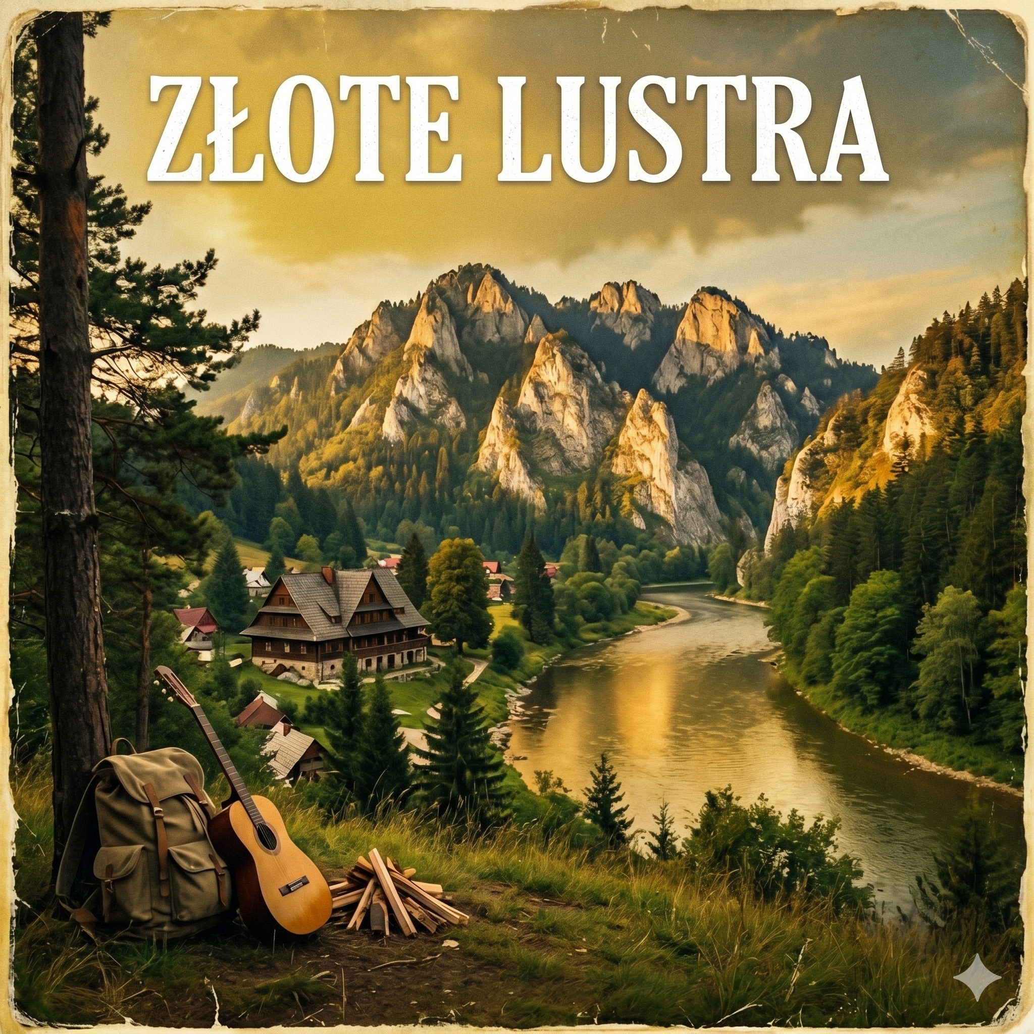 Okładka ﻿ZŁOTE LUSTRA